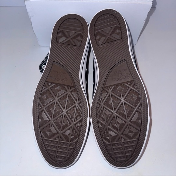 Converse chucks all stars size M 9 W 11 canvas Black and White High-Tops NIB - Picture 5 of 11